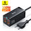 Thumbnail: Baseus GaN3 100/ 65W Desktop Charger Quick Charge QC 3.04.0 USB C Type C Phone 