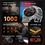Thumbnail: Military Grade 1000mAh Battery Smart Watch IP68 Waterproof GPS Bluetooth call A