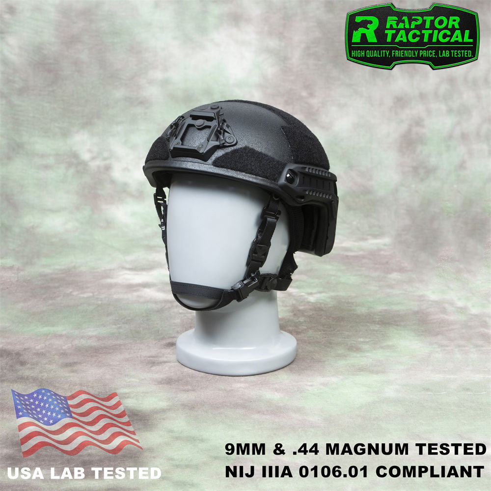 Raptor Ballistic Helmet NIJ IIIA 3A 0106.01 ACH MICH Full Cut FAST High Cut Clo