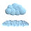 Thumbnail: Cloud Shaped Ergonomic Memory Foam Wrist Rest Pad for Typing/Mouse