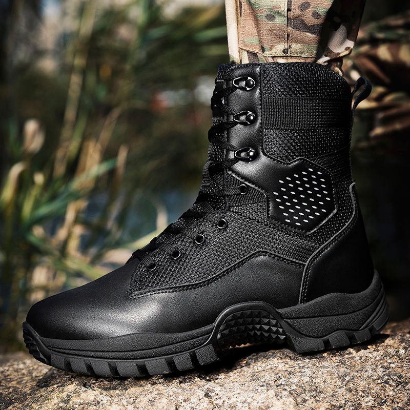 Thumbnail: Desert Combat Boots Wear Resistant 