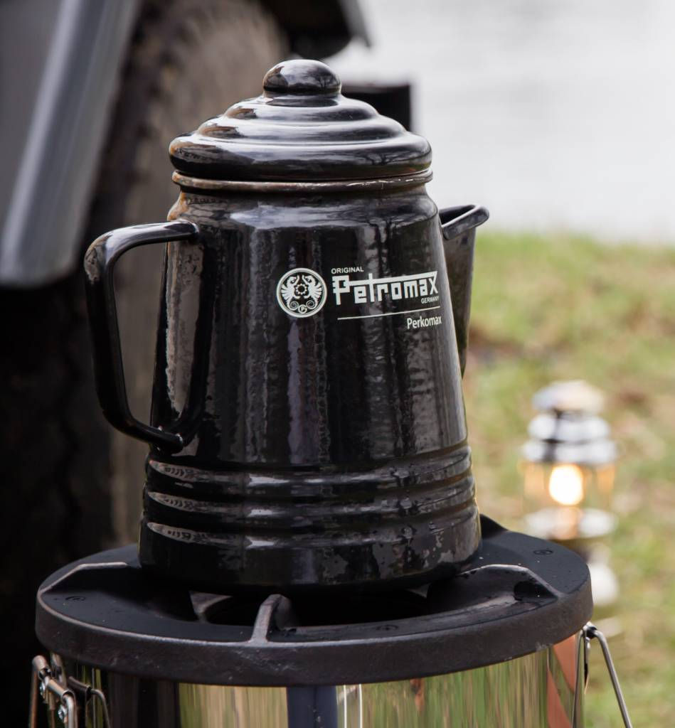 Thumbnail: Petromax Perculator "Perkomax" Zwart/wit 1,3L  PX PER-9-ZW/WI