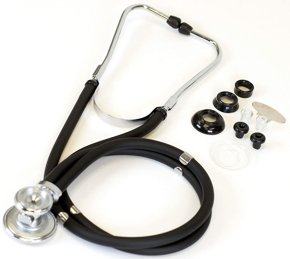 Thumbnail: Sprague Rappaport Stethoscope (Black)