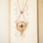 Thumbnail: Edwardian Amethyst & Pearl Lavalier Necklace