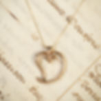 Thumbnail: Georgian Garnet Witch's Heart Pendant