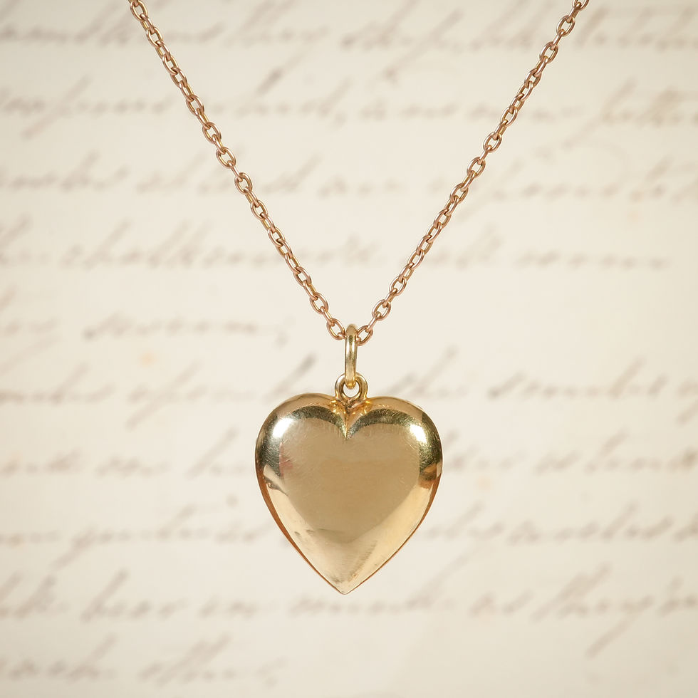 Thumbnail: Victorian Collingwood & Co Heart Necklace
