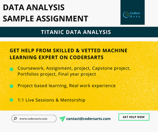 Titanic Data Analysis | Sample Assignment