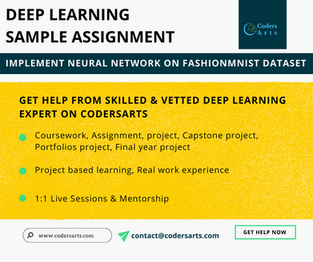 Implement Neural Network on FashionMNIST data Using Pytorch | Sample assignment