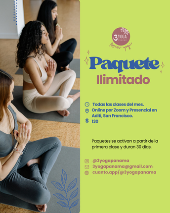CLASES ILIMITADAS MENSUAL ZUMBA Y YOGA PRESENCIAL Y ONLINE SAN FRANCISCO CIUDAD DE PANAMA, PANAMA