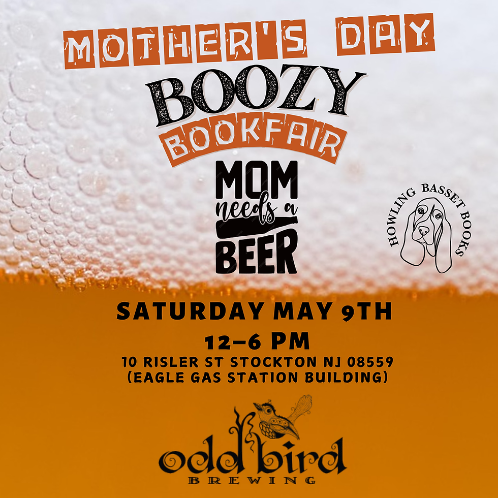 Mother's Day Boozy Bookfair!