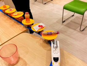 回転プラレール！？