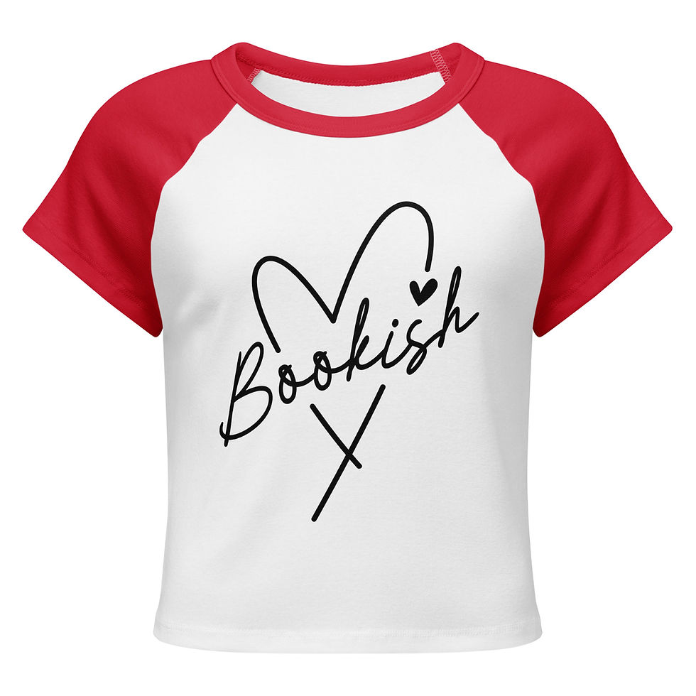 Thumbnail: Bookish Women’s Sporty Crop Top
