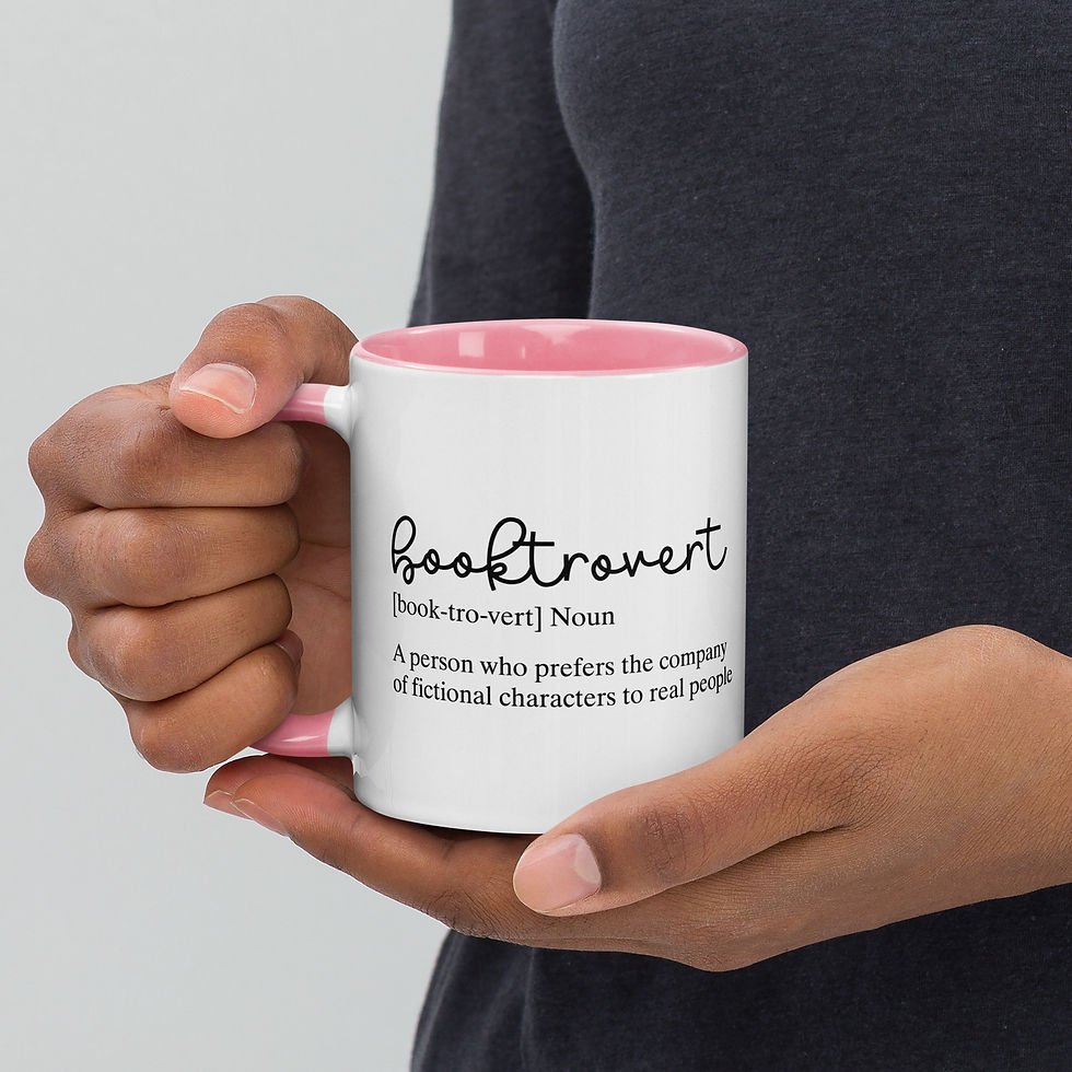 Thumbnail: Coffee Mug for Book Lovers and Introverts Premium Bookish Gifts