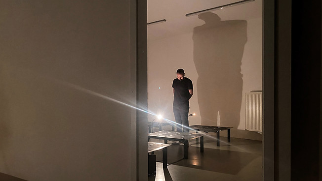 Abb2_ Razan Sabbagh, Installation view, “I Had a Dream”, 2023, Saarbrücken , Ludwigstr.60,