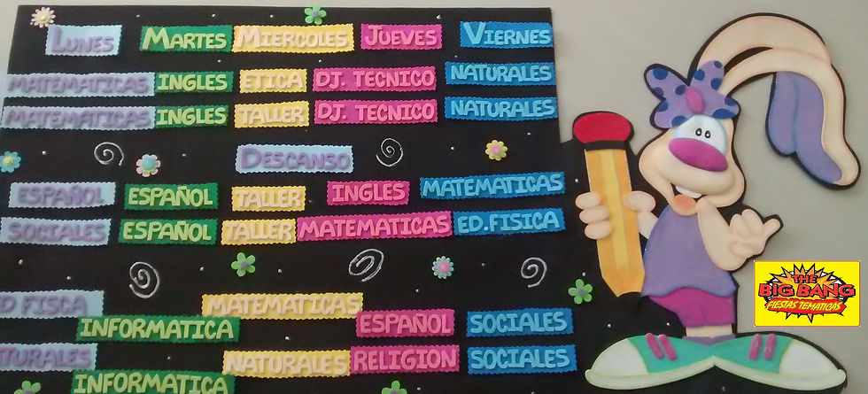 BIG BANG FIESTAS TEMATICAS fomi 21