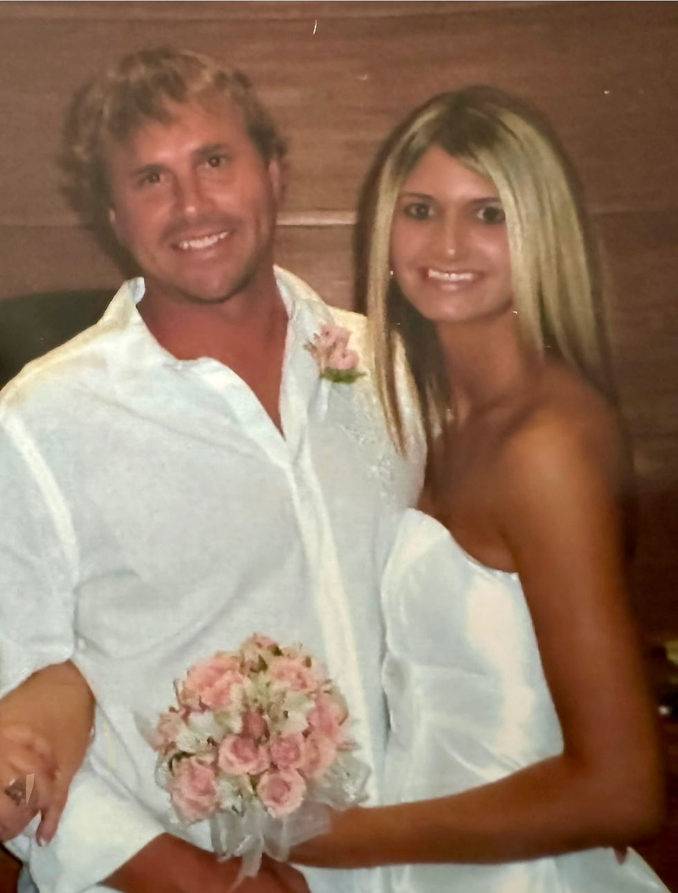 Derick Leger and his Wife