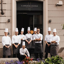 Cannavacciuolo Bistrot Torino: due piatti di Mattia Marcoaldi tra memoria e rilettura della tradizione.