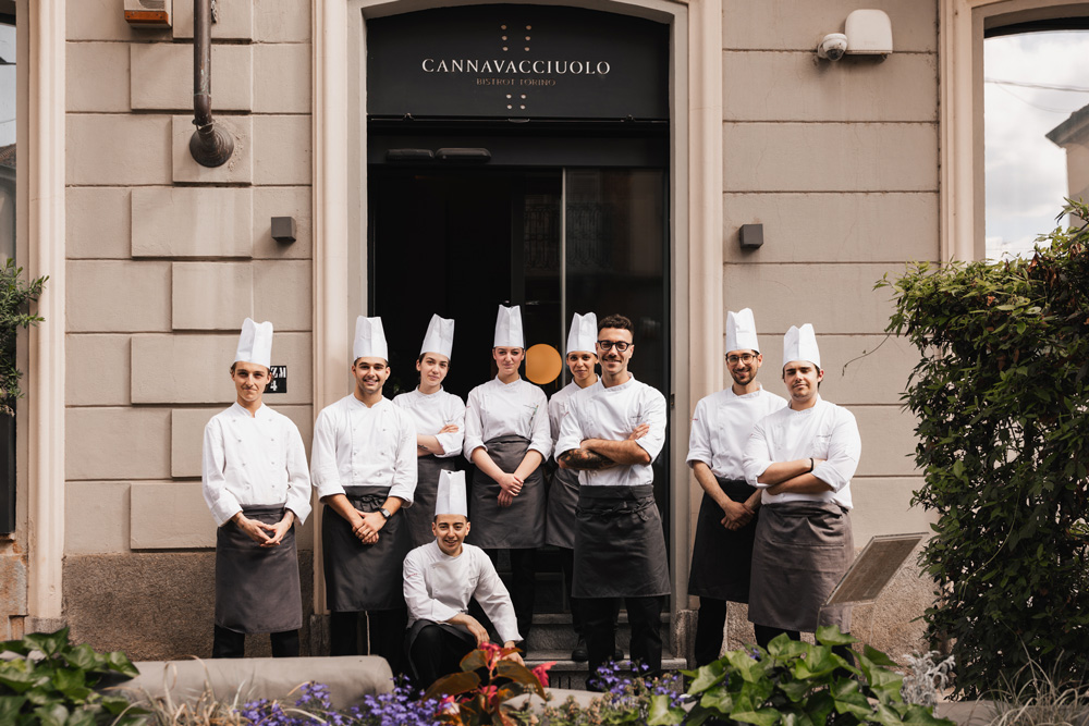 Cannavacciuolo Bistrot Torino: due piatti di Mattia Marcoaldi tra memoria e rilettura della tradizione.