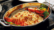 Risotto aragosta e champagne