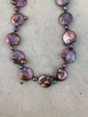 Not Perfect Brown Coin Pearls