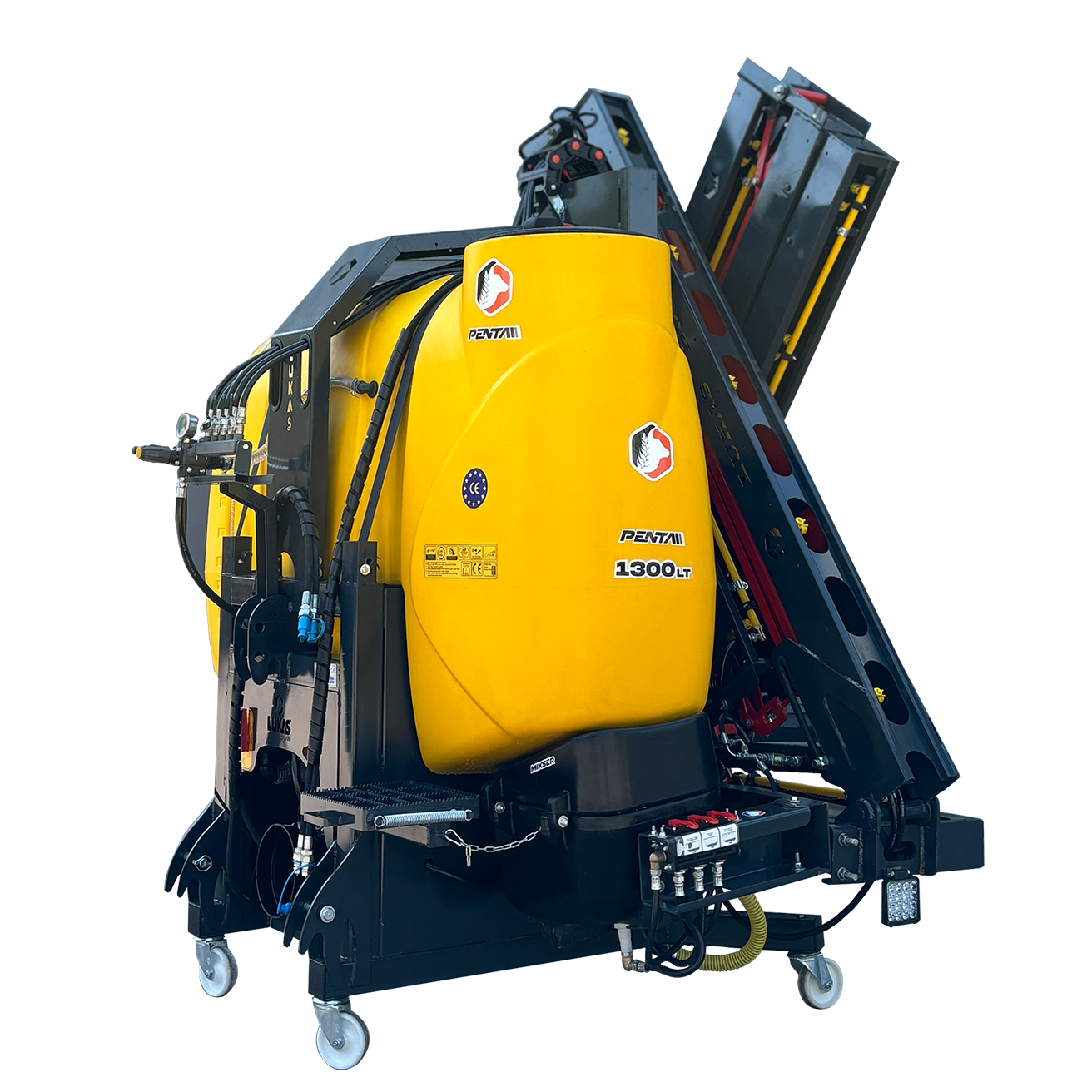 Weng Machine Hanging Type Field Pulverizator Full Hydraulic Penta BoX Model 1300 Lt ...