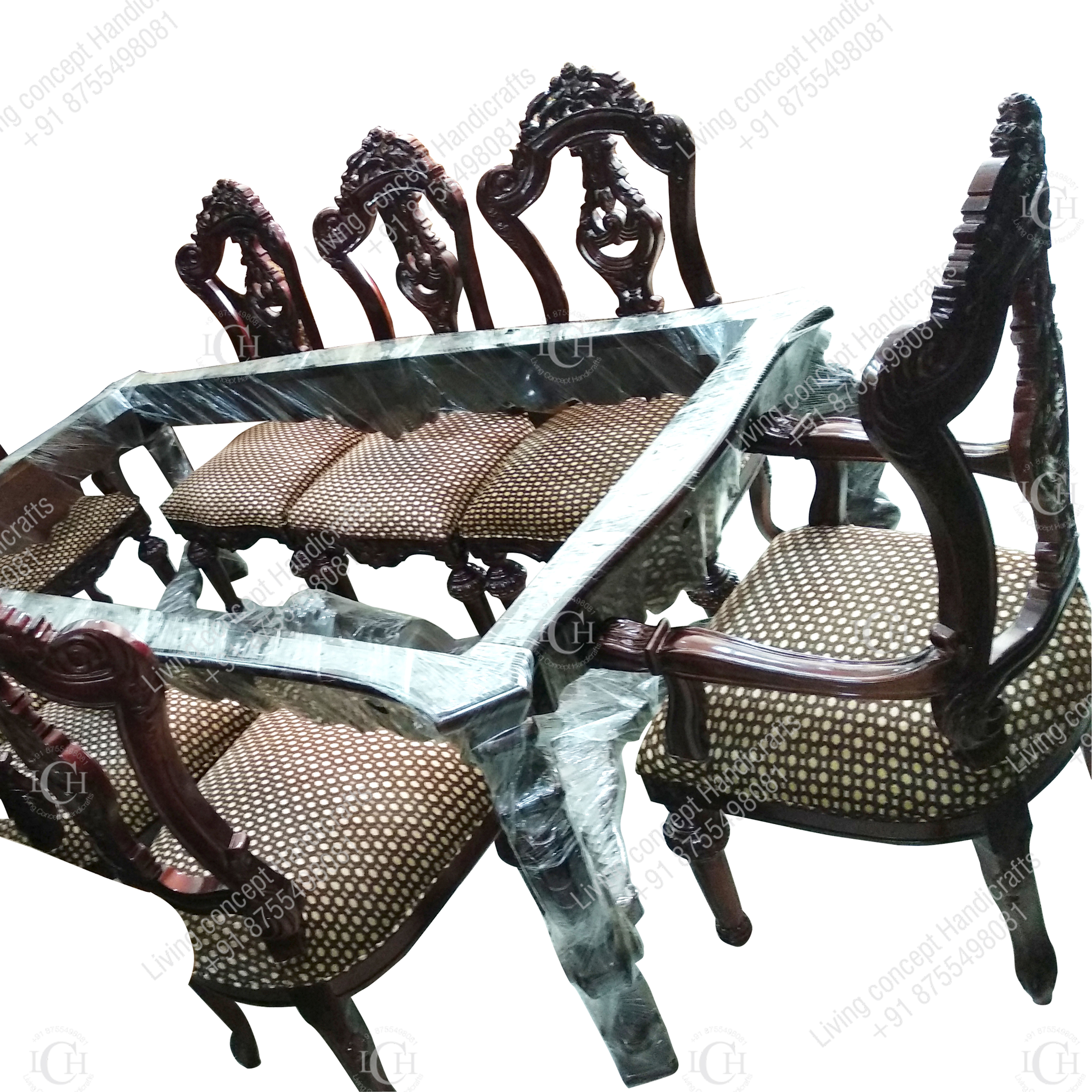 Royal Hand Carved Dining Set