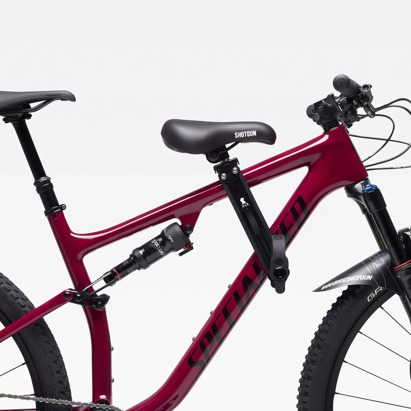 Shotgun front mounted child bike best sale seat