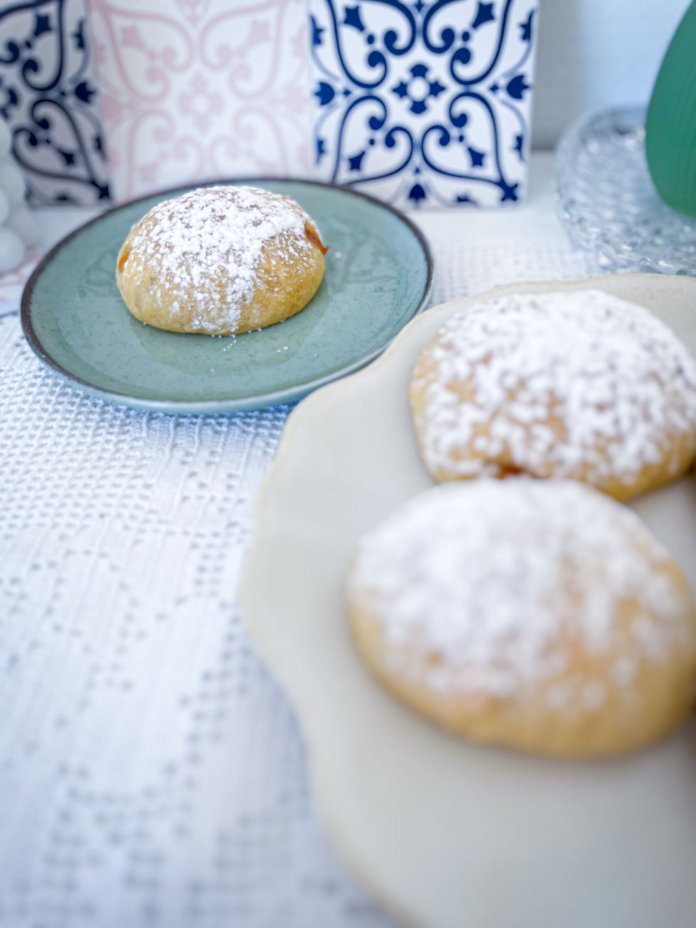 Vegane "Krapfen" aus dem Backrohr