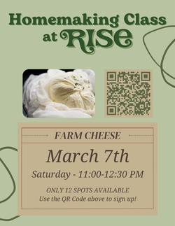 Homemaking - Farm Cheese