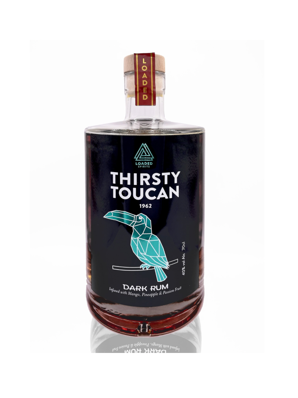 70cl Thirsty Toucan Mango Pineapple & Passion Fruit Dark Rum
