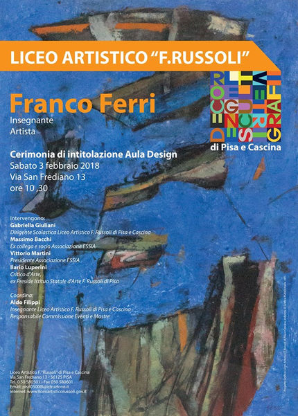 INAUGURAZIONE AULA FRANCO FERRI