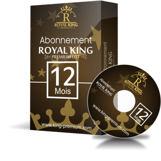 Royal king ott / 12 mois abonnement iptv Full HD / 4K