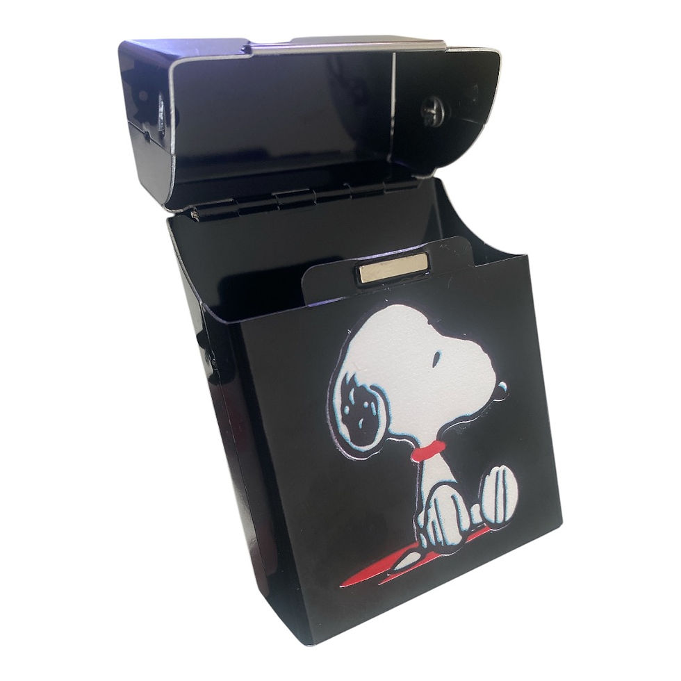 Thumbnail: Cigarrera Snoopy acero