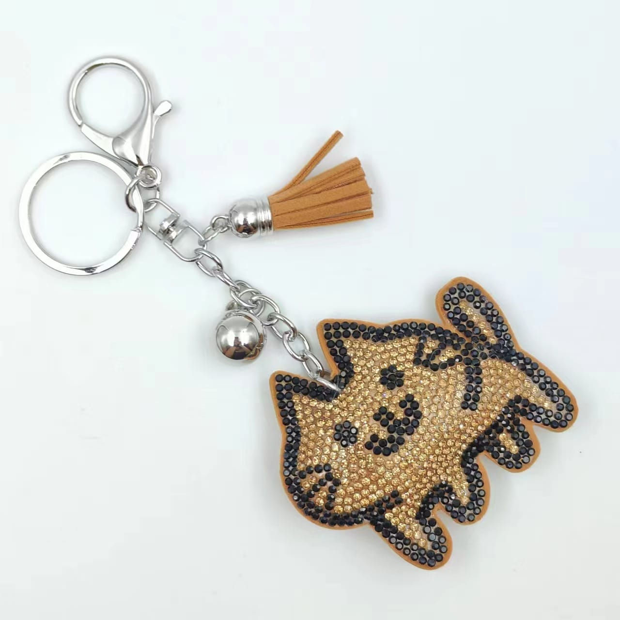 Llavero Gato brillante