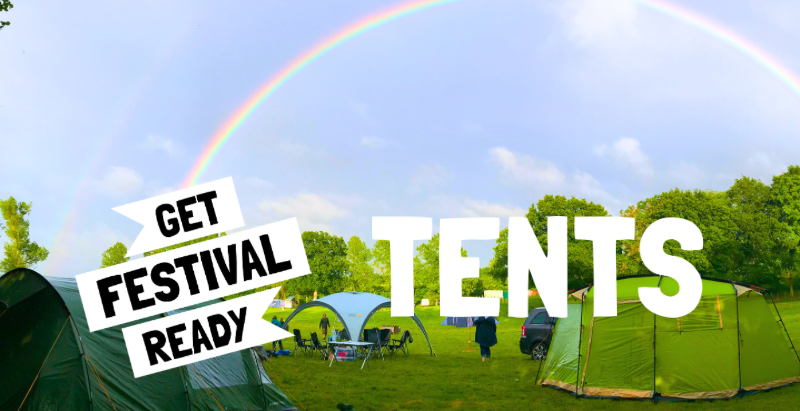 Get Festival Ready: Tents!