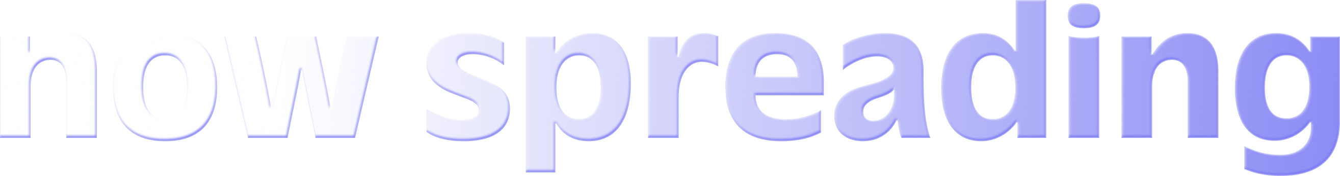 now spreading