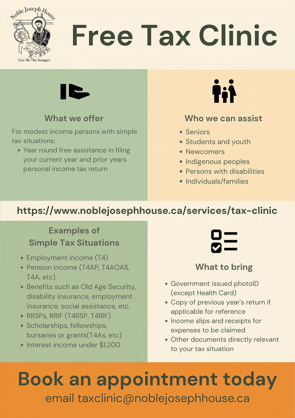 Launch of new free tax clinic