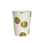 Miniatura: Golden Dots Vaso Pequeño (8 pzas)