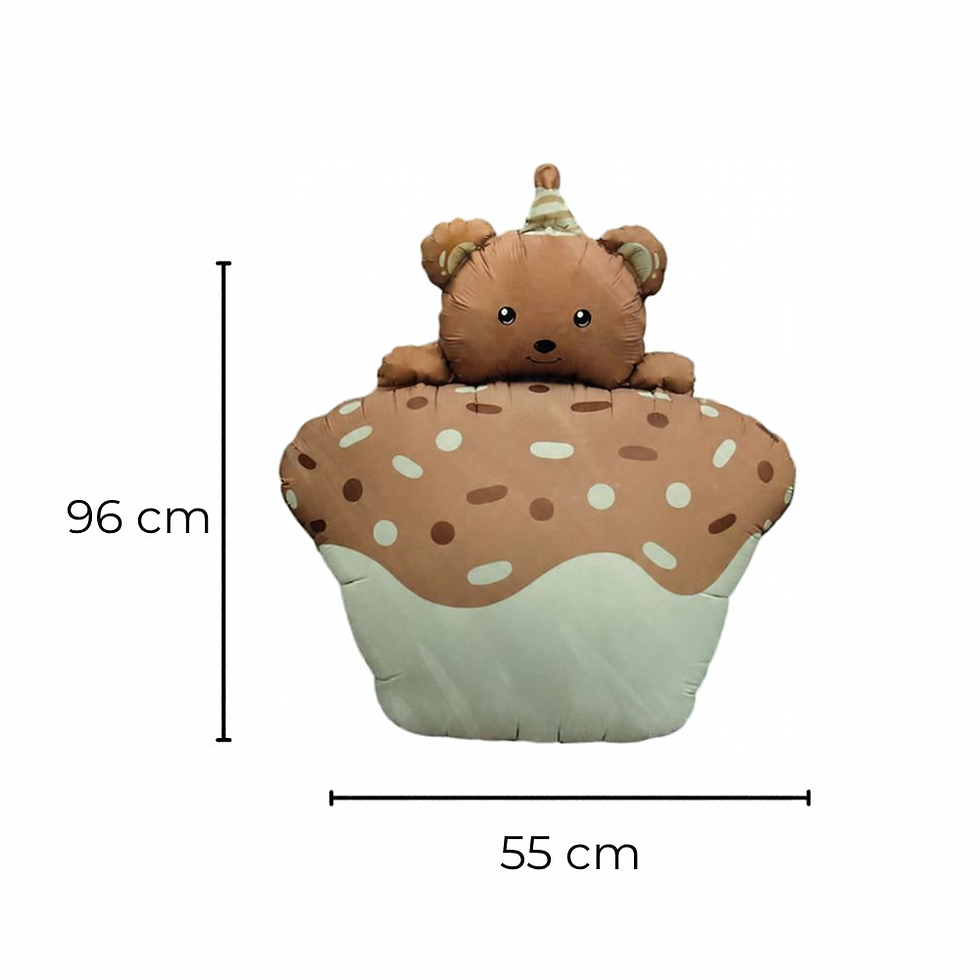 Miniatura: Globo Cupcake de Osito