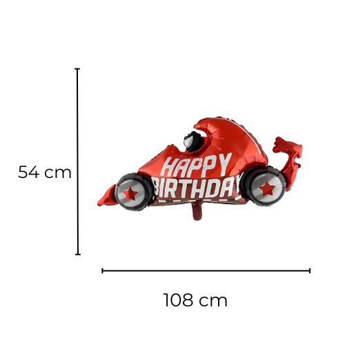 Miniatura: Globo Carro de Carreras 