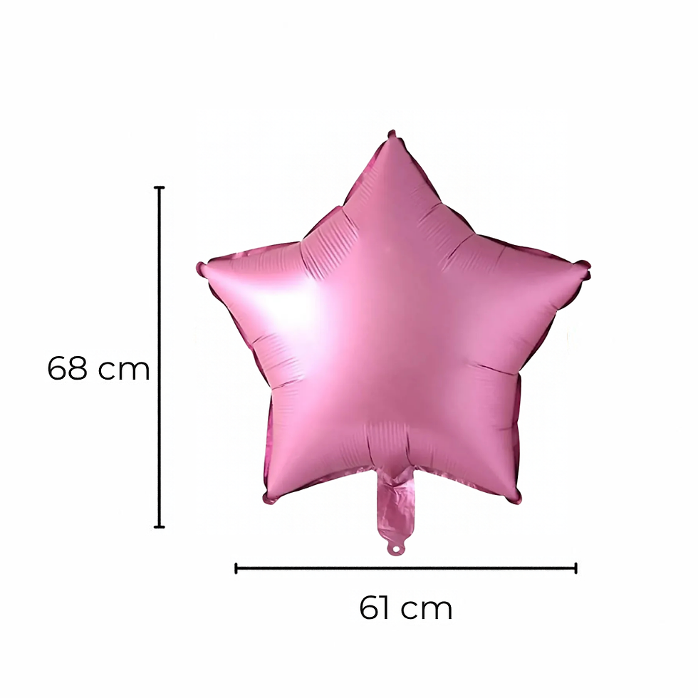 Miniatura: Globo Estrella Rosa