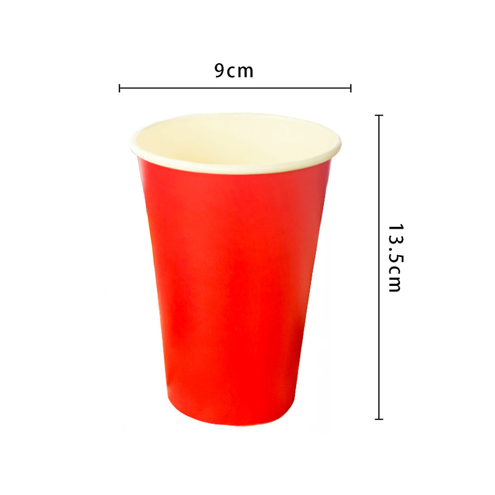 Miniatura: Vasos Rojos (12 pzas)