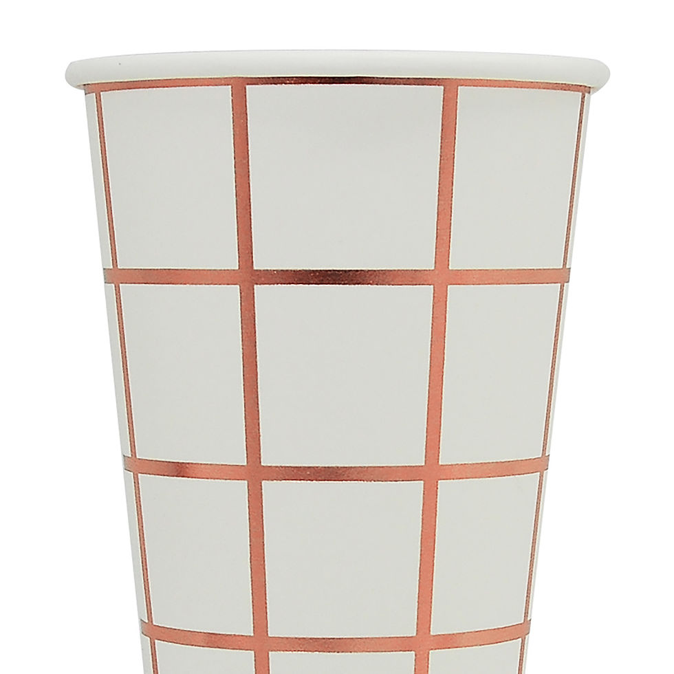Miniatura: Vasos Rose Gold, 8 pzas