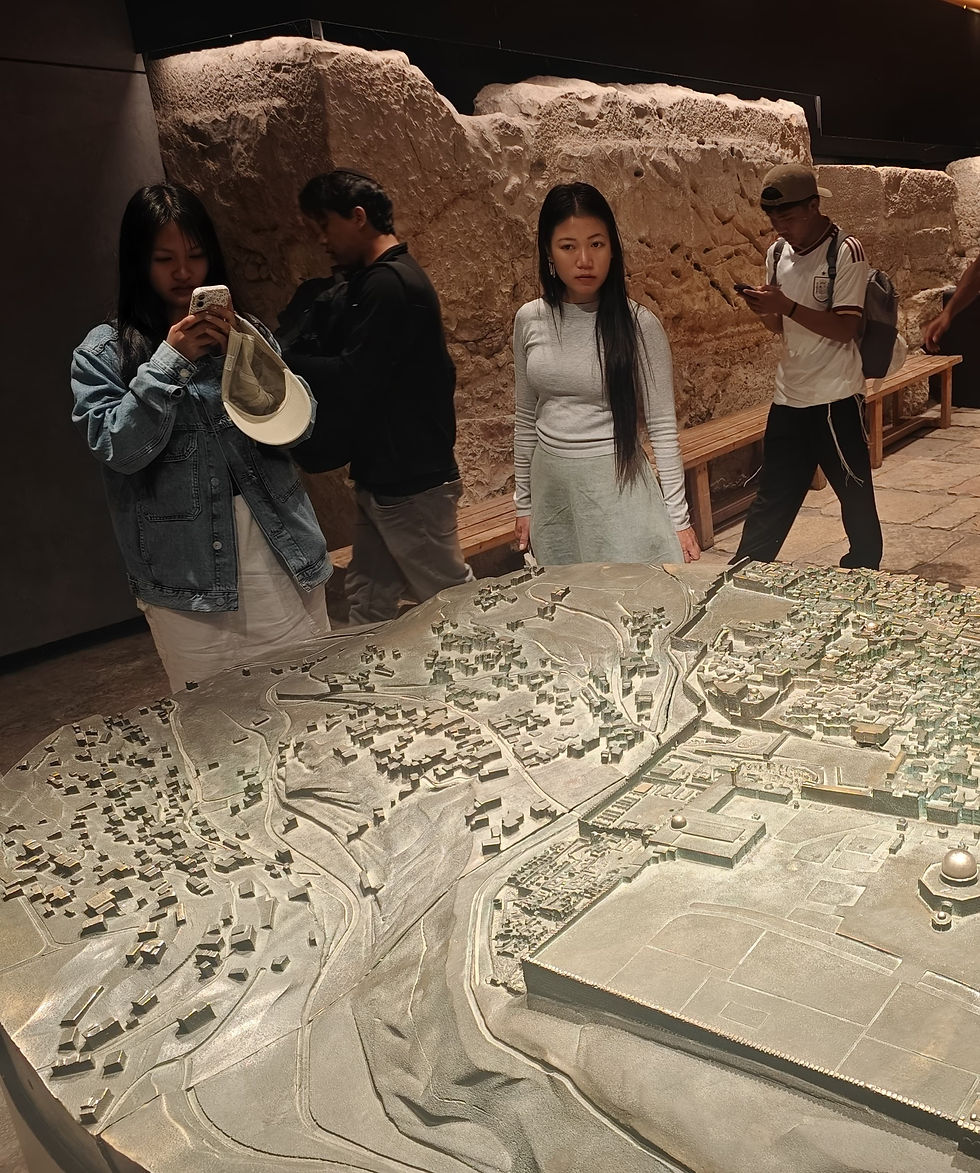 A heritage tour for olim.