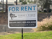 real estate rental sign