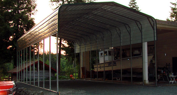 Tall Open Carport