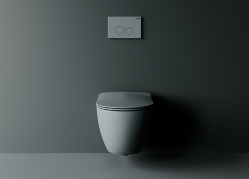 Free Rimless Wall Hung Pan Combined Bidet - Cool Grey | ESE BATHROOMS LTD