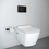 Thumbnail: Elegant Rimless Wall Hung Pan With Integrated Bidet Tap (Hot&Cold)