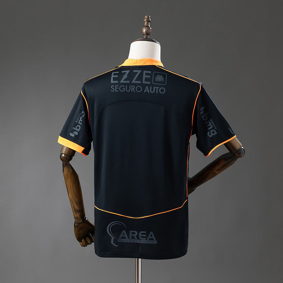 Miniatura: Camisa Corinthians III 25/26 -Torcedor Nike com patrocínio - Preta detalhes lara