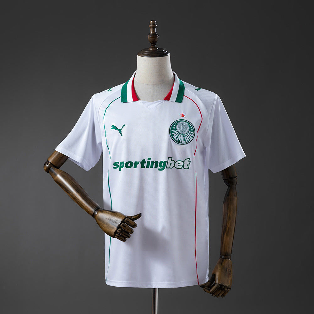 Camisa Palmeiras II 26/27 - Torcedor Puma Masculino - Branca com detalhes